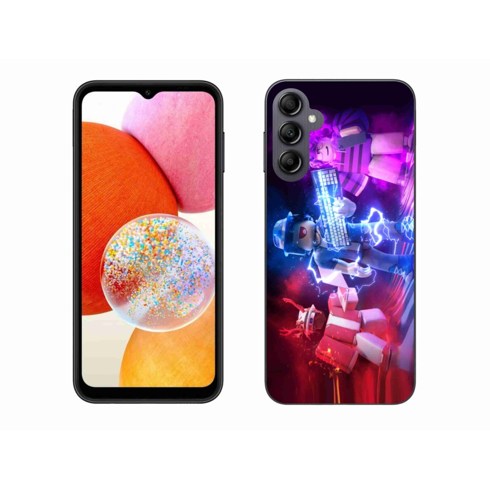 Zselés borítás mmCase Samsung Galaxy A14 4G/5G készülékhez - roblox