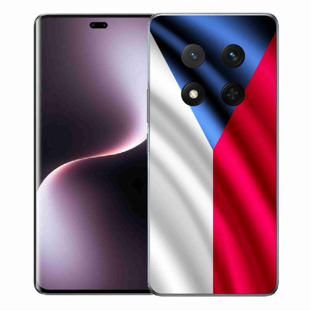 Gél borítás mmCase a Honor Magic 7 Lite 5G számára - cseh zászló