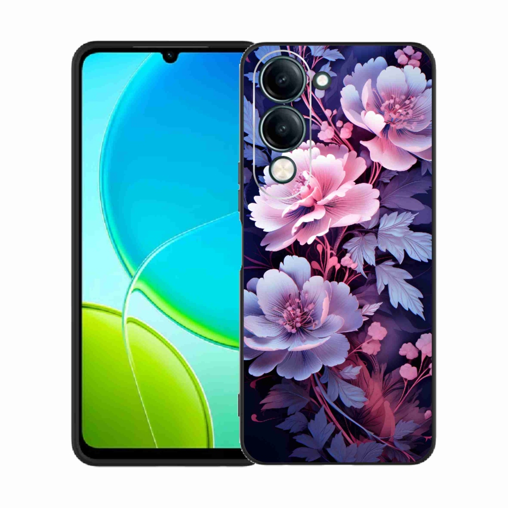 Gél borító mmCase a Vivo Y29s 5G-hez - virágok 11