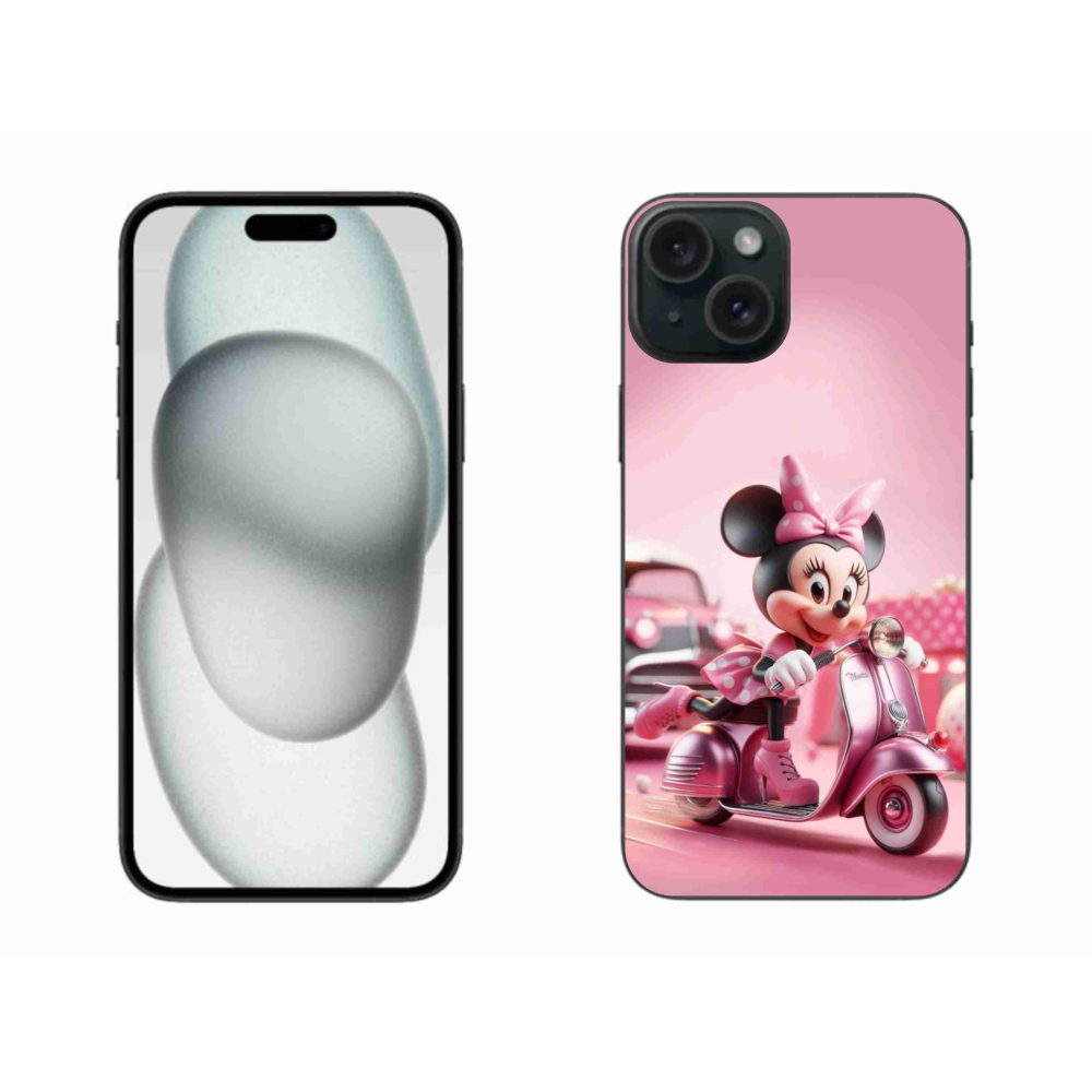 Zselés borítás mmCase iPhone 15 Plus készülékhez - minnie 1