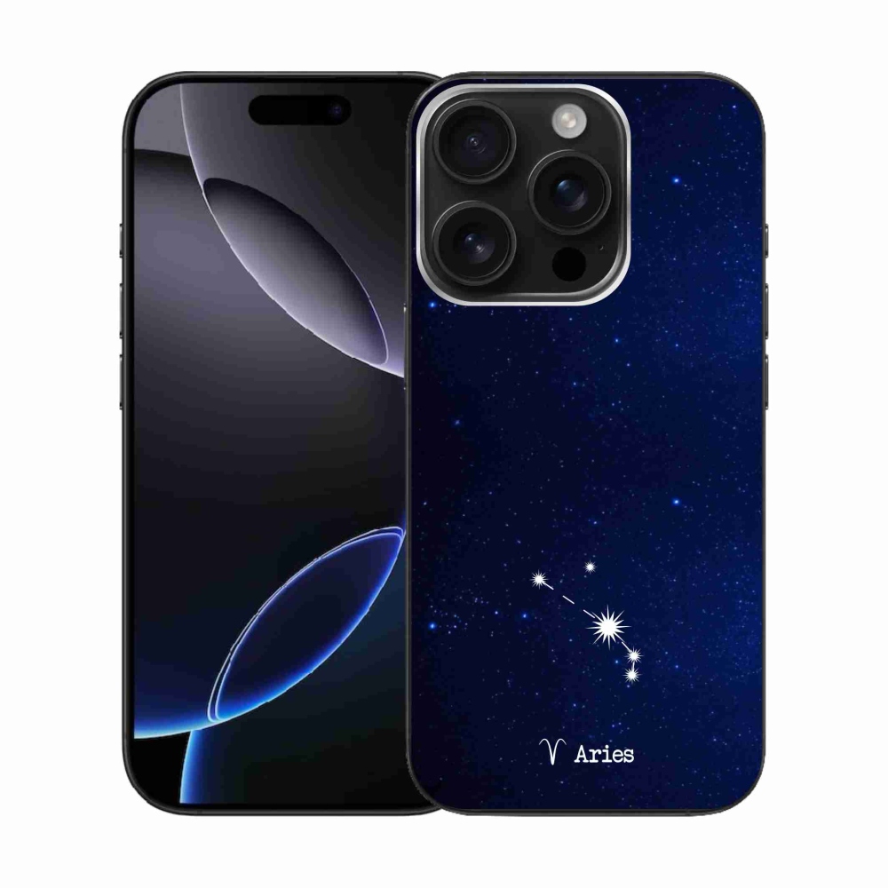 Zselés borítás mmCase iPhone 16 Pro készülékhez - Kos csillagkép