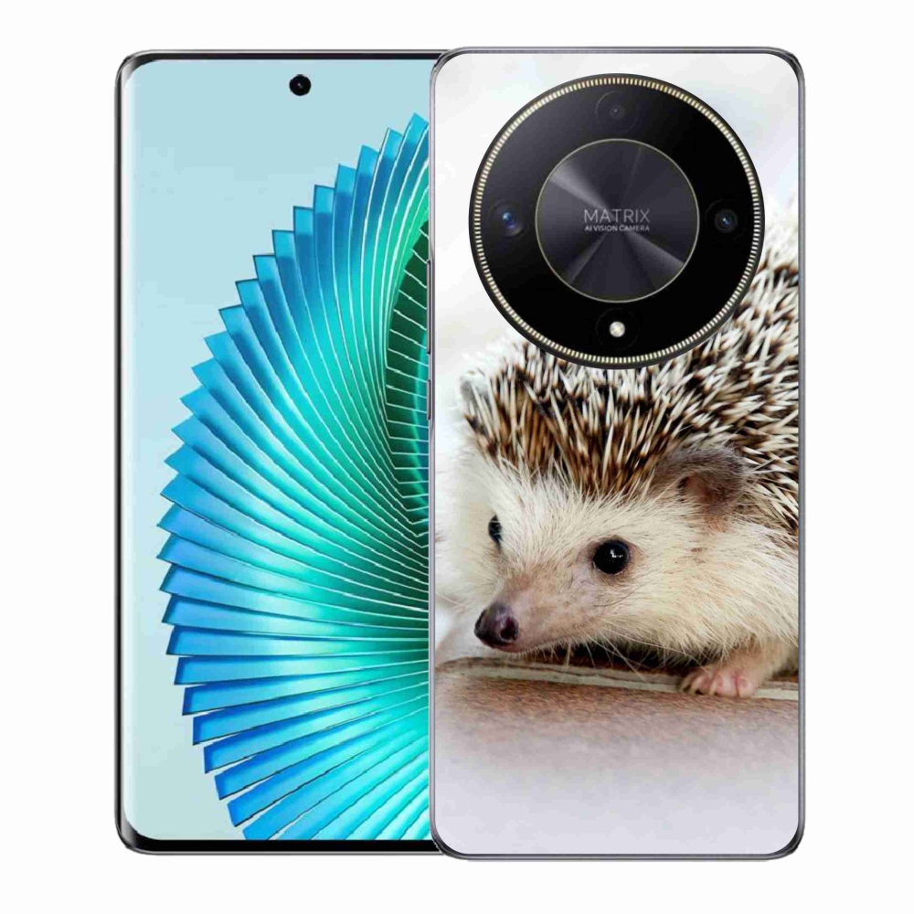 Zselés borítás mmCase a Honor Magic 6 Lite 5G számára - süni