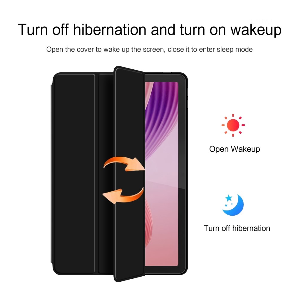 Ügyes záró tok Lenovo Tab 10.1 (2025) - fekete