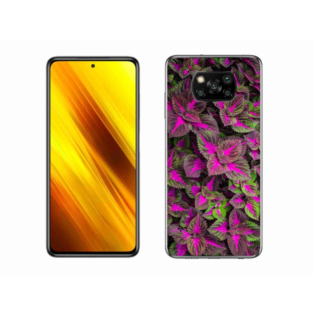 Gél borító mmCase a Xiaomi Poco X3-hoz - virág 10