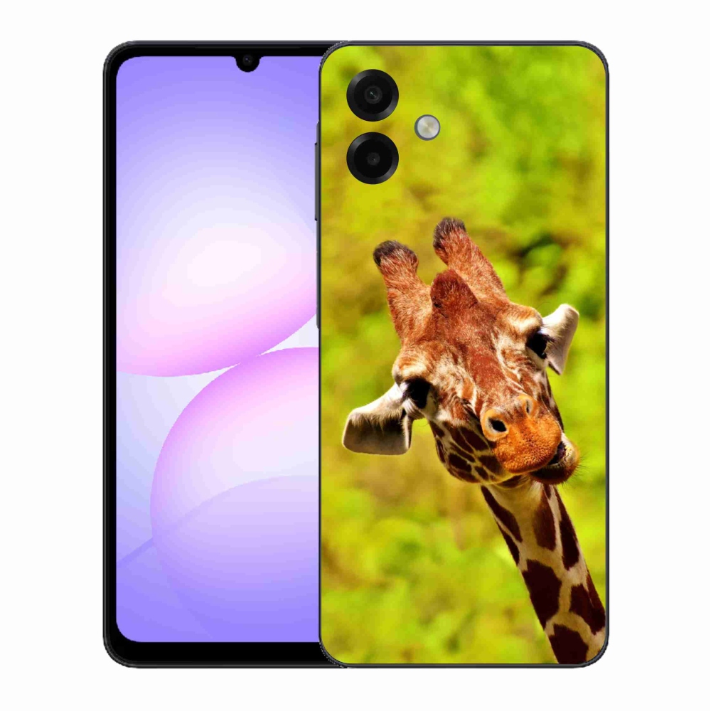 Gél védőhuzat mmCase Samsung Galaxy A07 4G - zsiráf