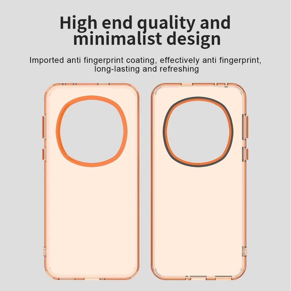 Candy matt zselés tok a Honor Magic 7 Pro 5G készülékhez - narancssárga színű