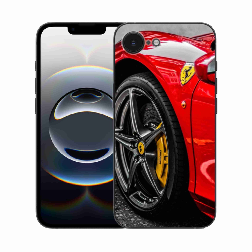 Zselés borítás mmCase iPhone 16e készülékhez - autó 1