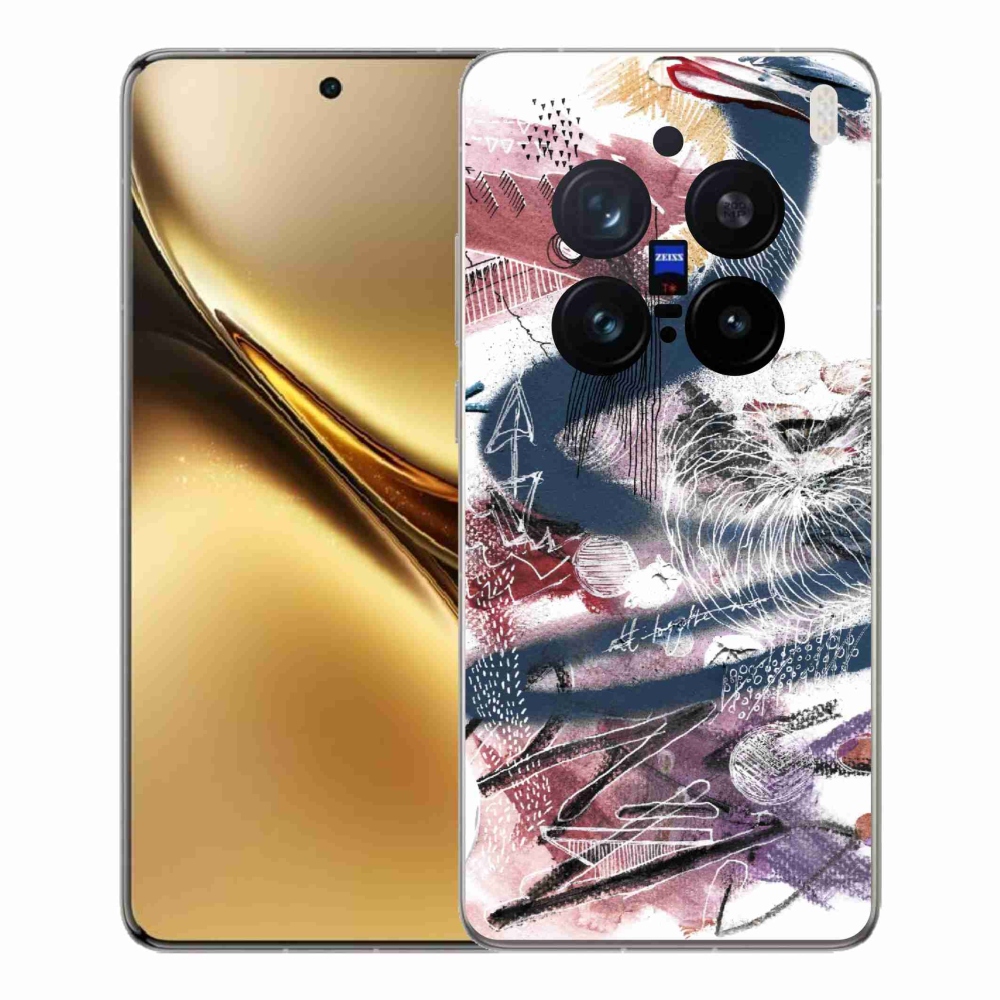 Zselés borítás mmCase a Vivo X200 Pro 5G készülékhez - absztrakt motívum 28