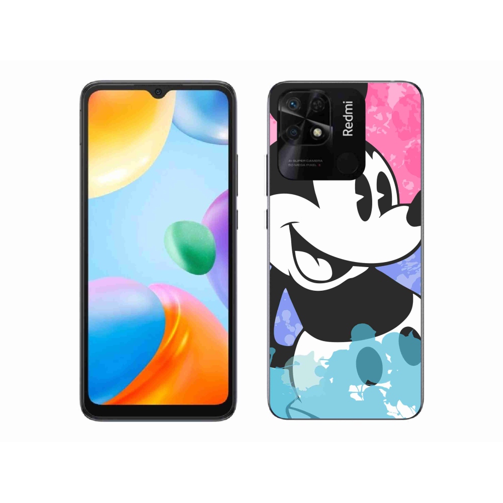 Gél borító mmCase a Xiaomi Redmi 10C-hez - mickey egér