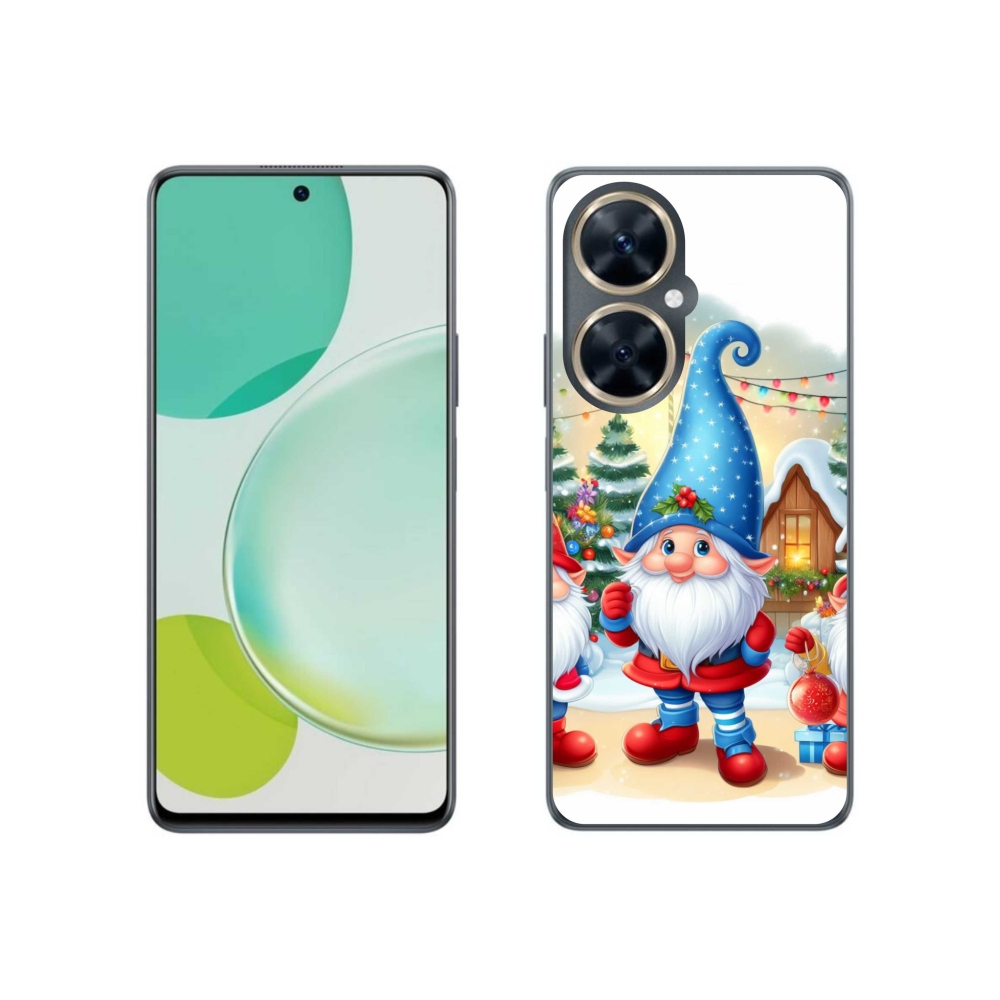 Gél borítás mmCase a Huawei Nova 11i készülékhez - Karácsonyi manók