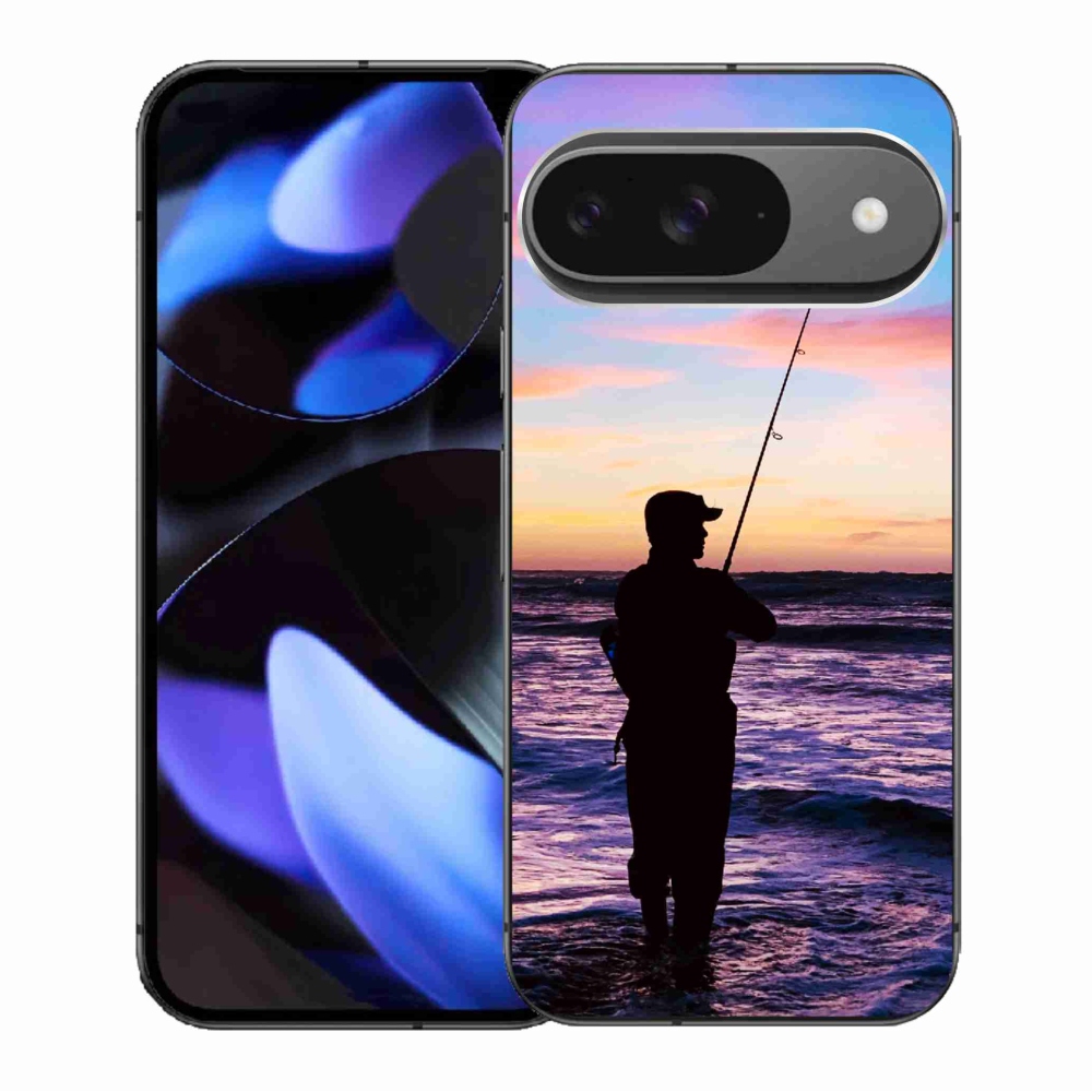 Zselés borítás mmCase a Google Pixel 9/9 Pro számára - Fishing 1