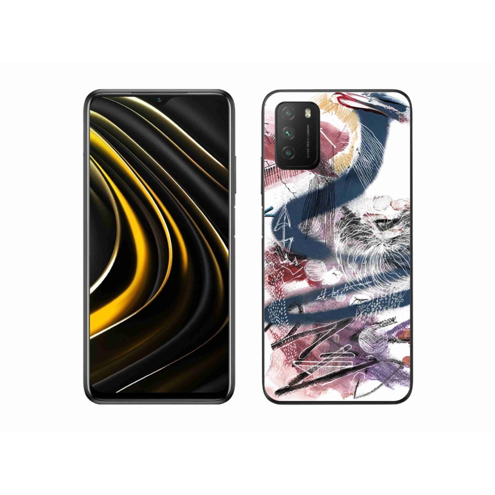 Gél borítás mmCase a Xiaomi Poco M3 készülékhez - absztrakt motívum 28