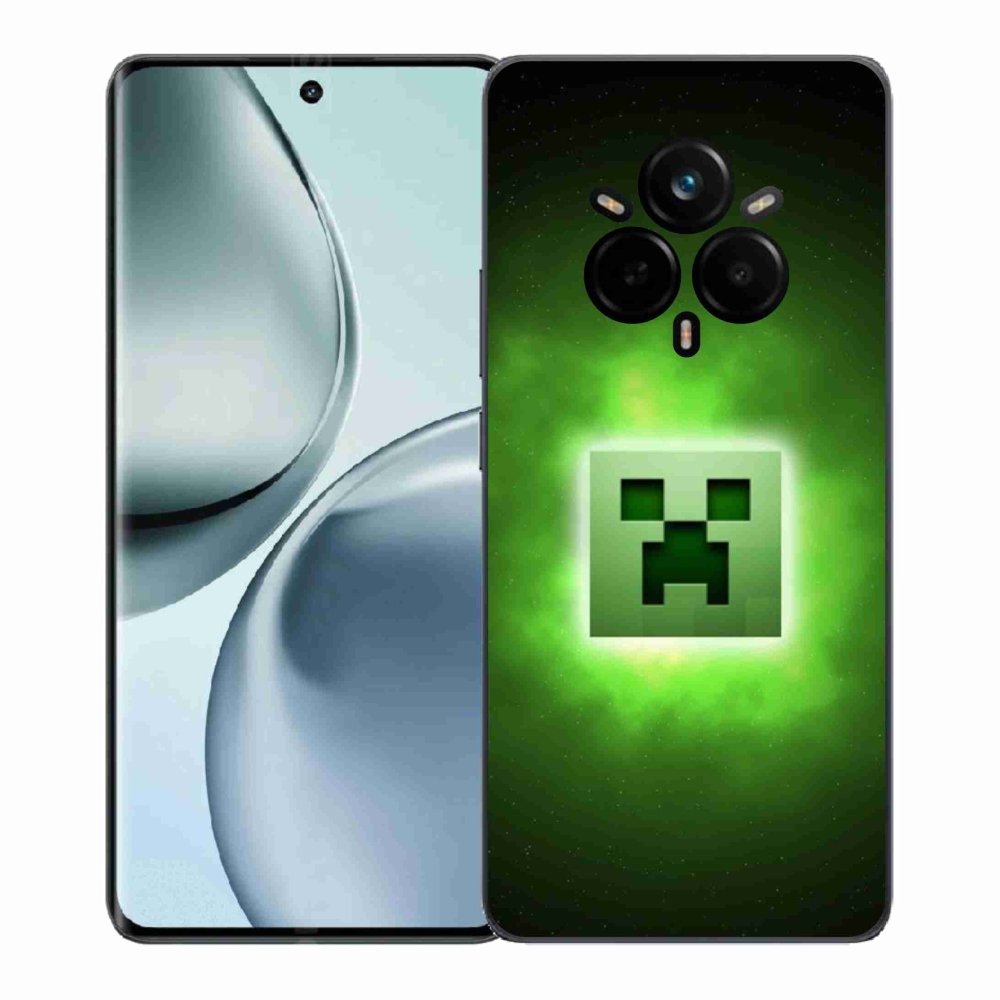 Gél borítás mmCase a Realme 14 Pro 5G számára - minecraft