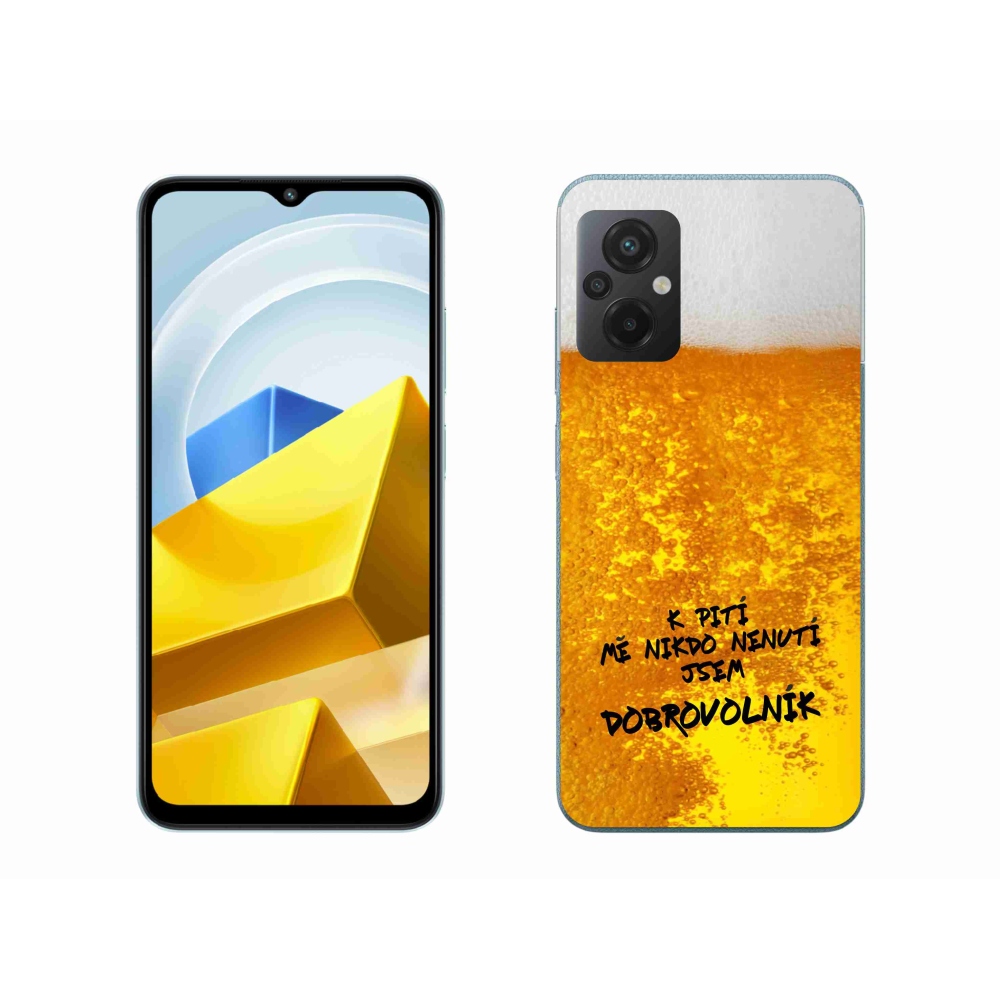 Gél borítás mmCase a Xiaomi Poco M5 4G-hez - sör motívum 4