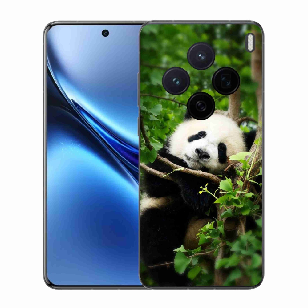 Zselés borítás mmCase a Vivo X200 5G készülékhez - panda