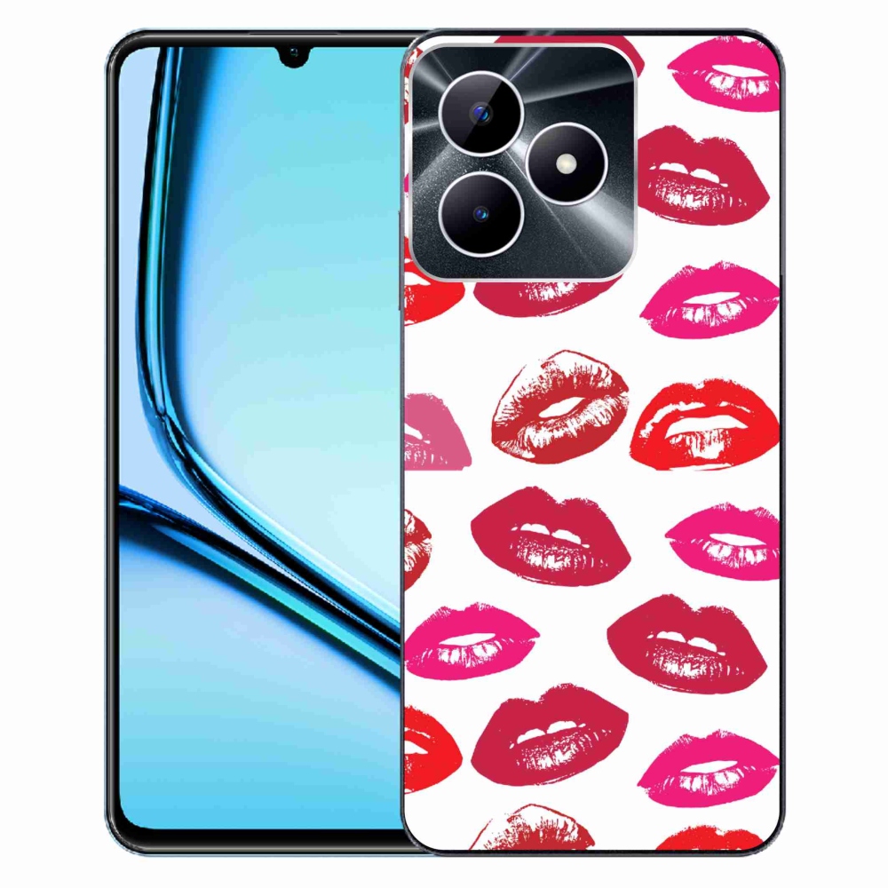 Zselés borító mmCase a Realme Note 50 készülékhez - ajkak