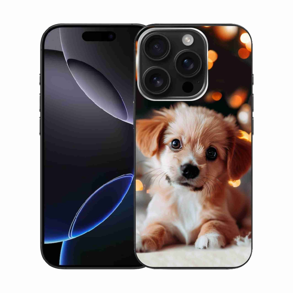 Zselés borítás mmCase iPhone 16 Pro készülékhez - kölyökkék