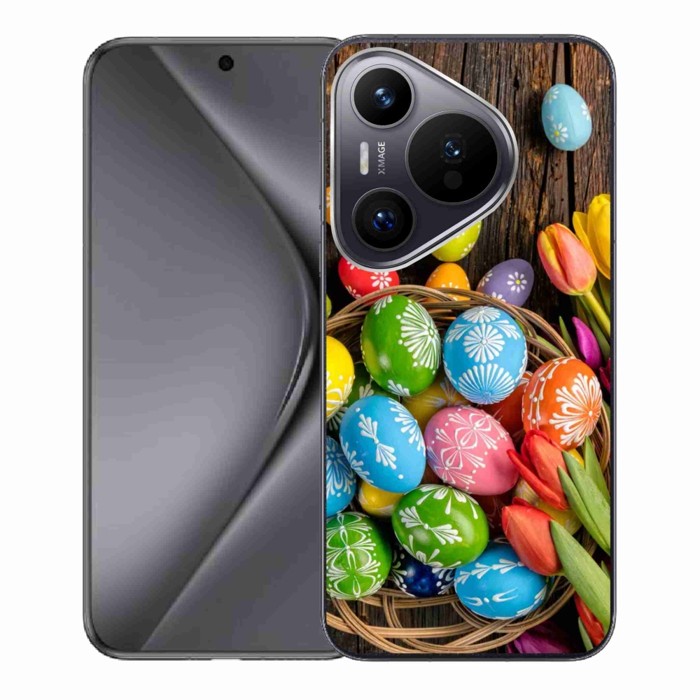 Gél borító mmCase a Huawei Pura 70 készülékhez - Húsvéti tojás