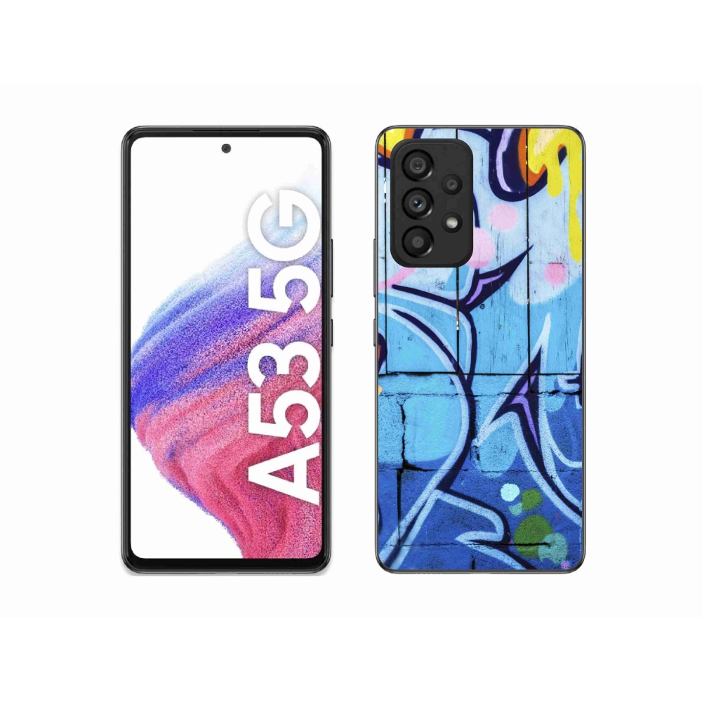 Zselés borítás mmCase Samsung Galaxy A53 5G - graffiti