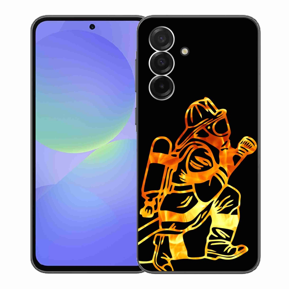 Zselés borítás mmCase Samsung Galaxy A36 5G - tűzoltó 1