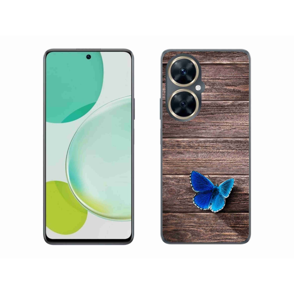 Gél védőhuzat mmCase a Huawei Nova 11i készülékhez - kék pillangó 1