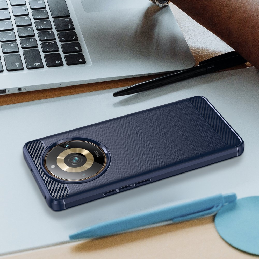 Szénálló zselés tok a Realme 11 Pro 5G/11 Pro+ 5G modellhez - kék