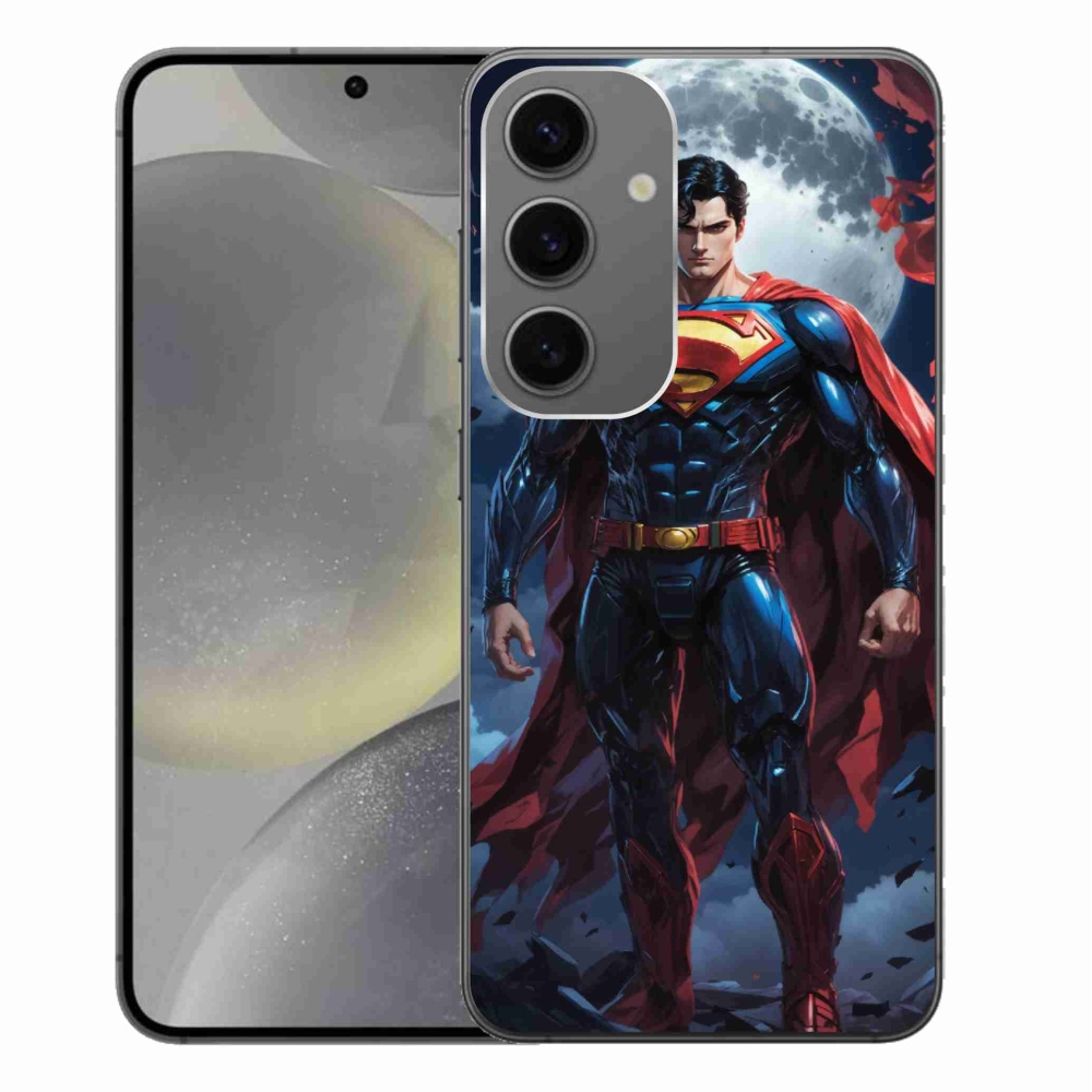 Gél védőhuzat mmCase Samsung Galaxy S24+ - superman