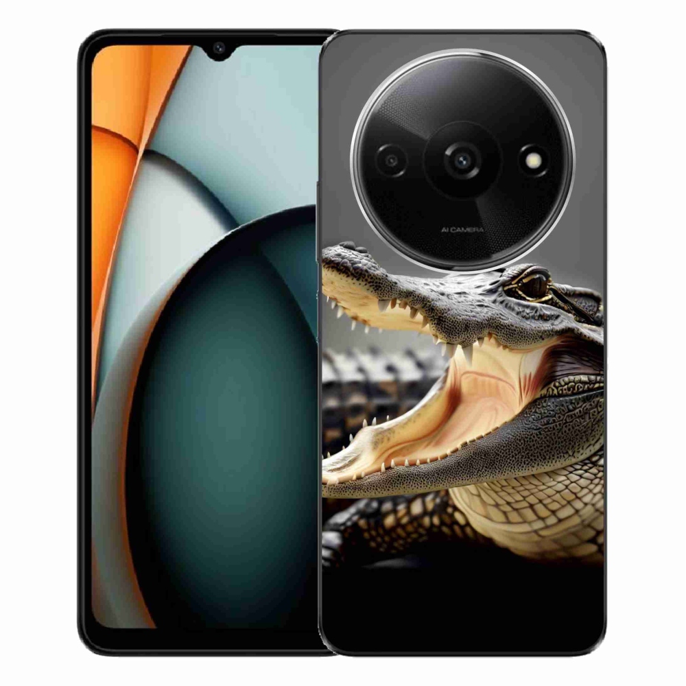 Gél borítás mmCase a Xiaomi Redmi A3-hoz - krokodil