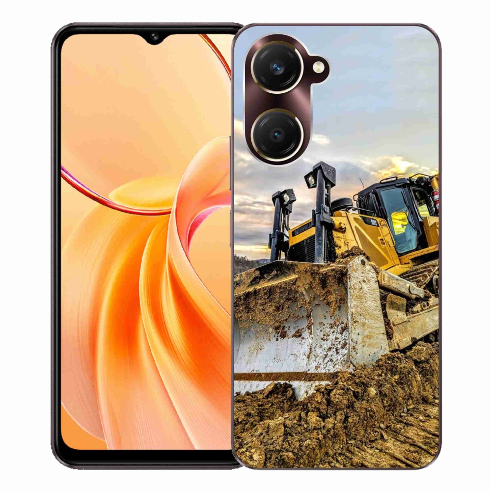 Zselés borítás mmCase a Vivo Y28s 5G-hez - digger
