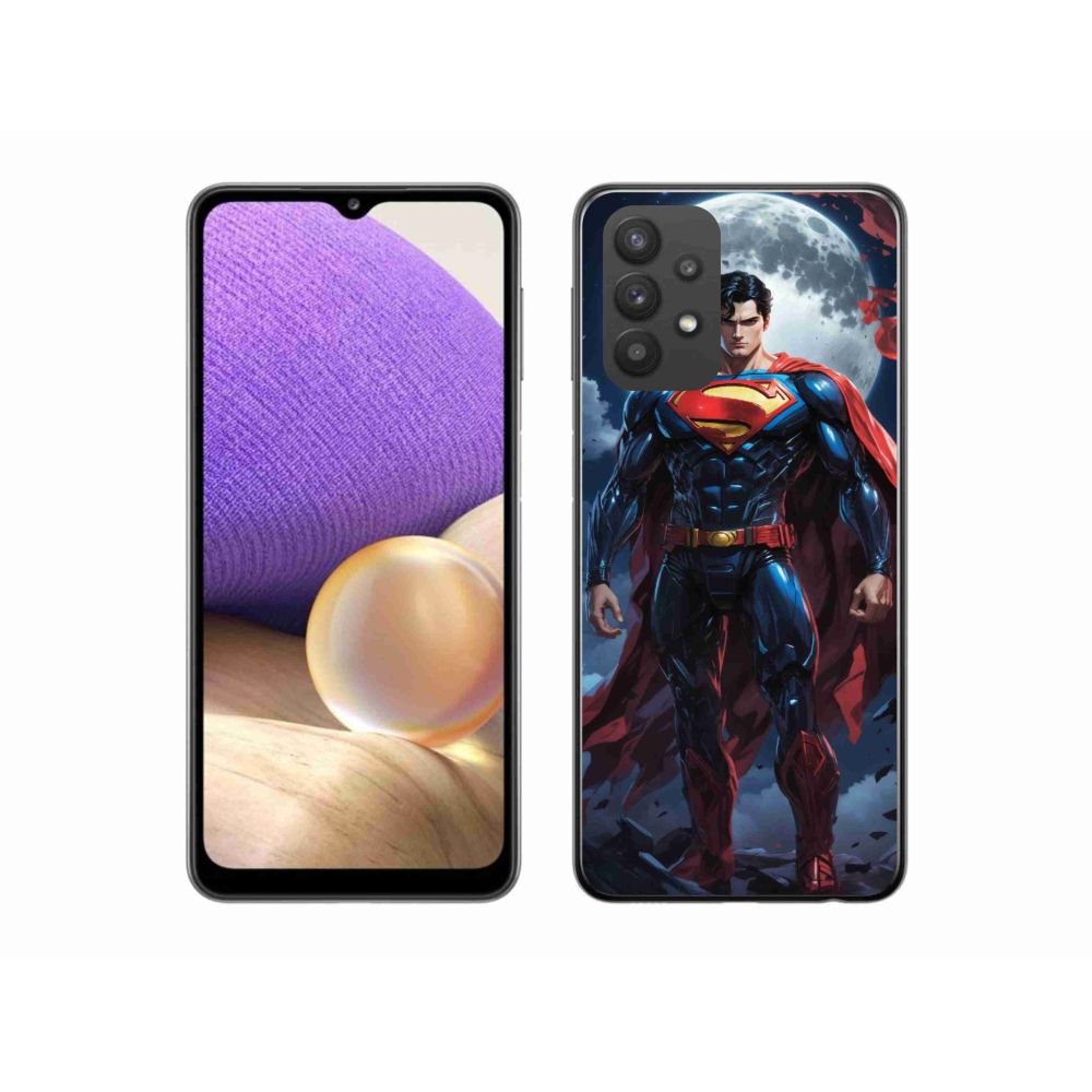 Gél védőhuzat mmCase Samsung Galaxy A32 5G - superman