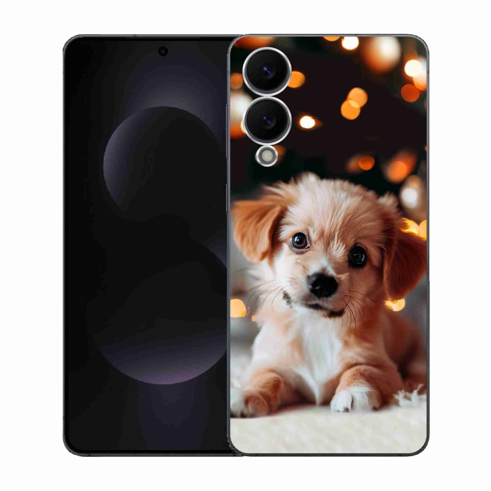 Gél borítás mmCase Samsung Galaxy S25 Edge készülékhez - kölyökkék