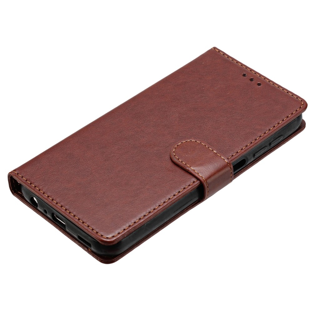 Könyvtáska a Google Pixel 9a számára - barna