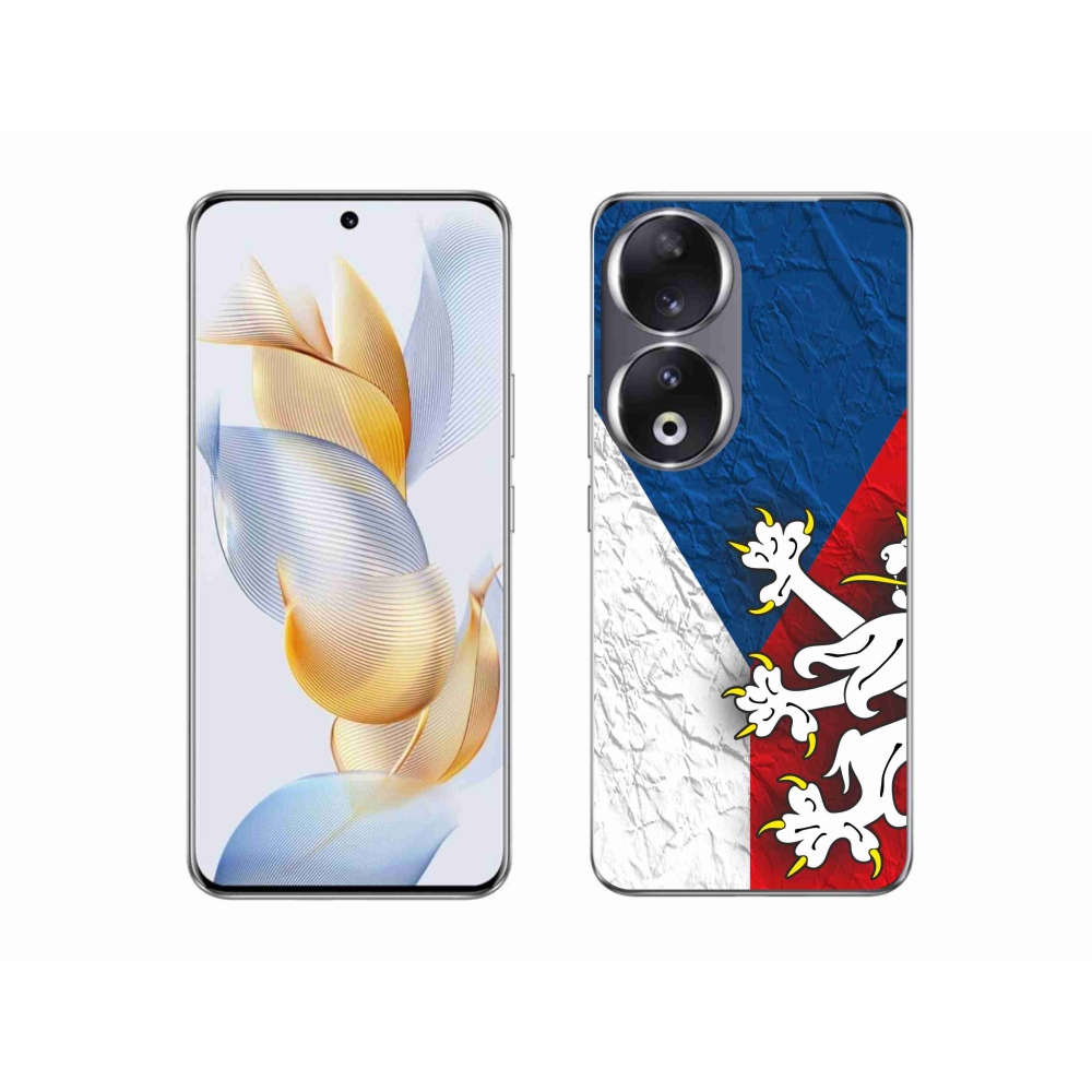 Zselés borító mmCase a Honor 90 - cseh zászlóhoz 1