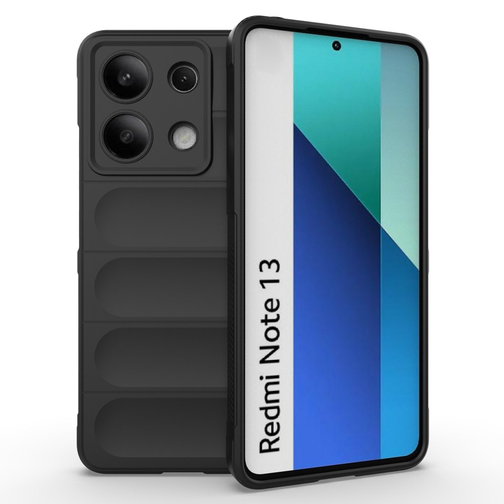 Rugg tartós zselés tok Xiaomi Redmi Note 13-hoz - fekete