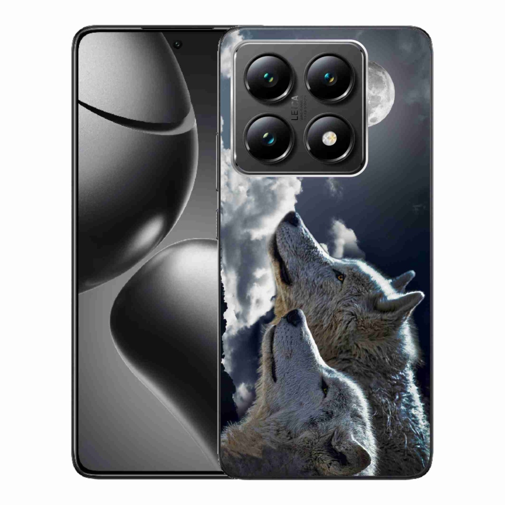 Gél borítás mmCase a Xiaomi 14T-hez - farkasok