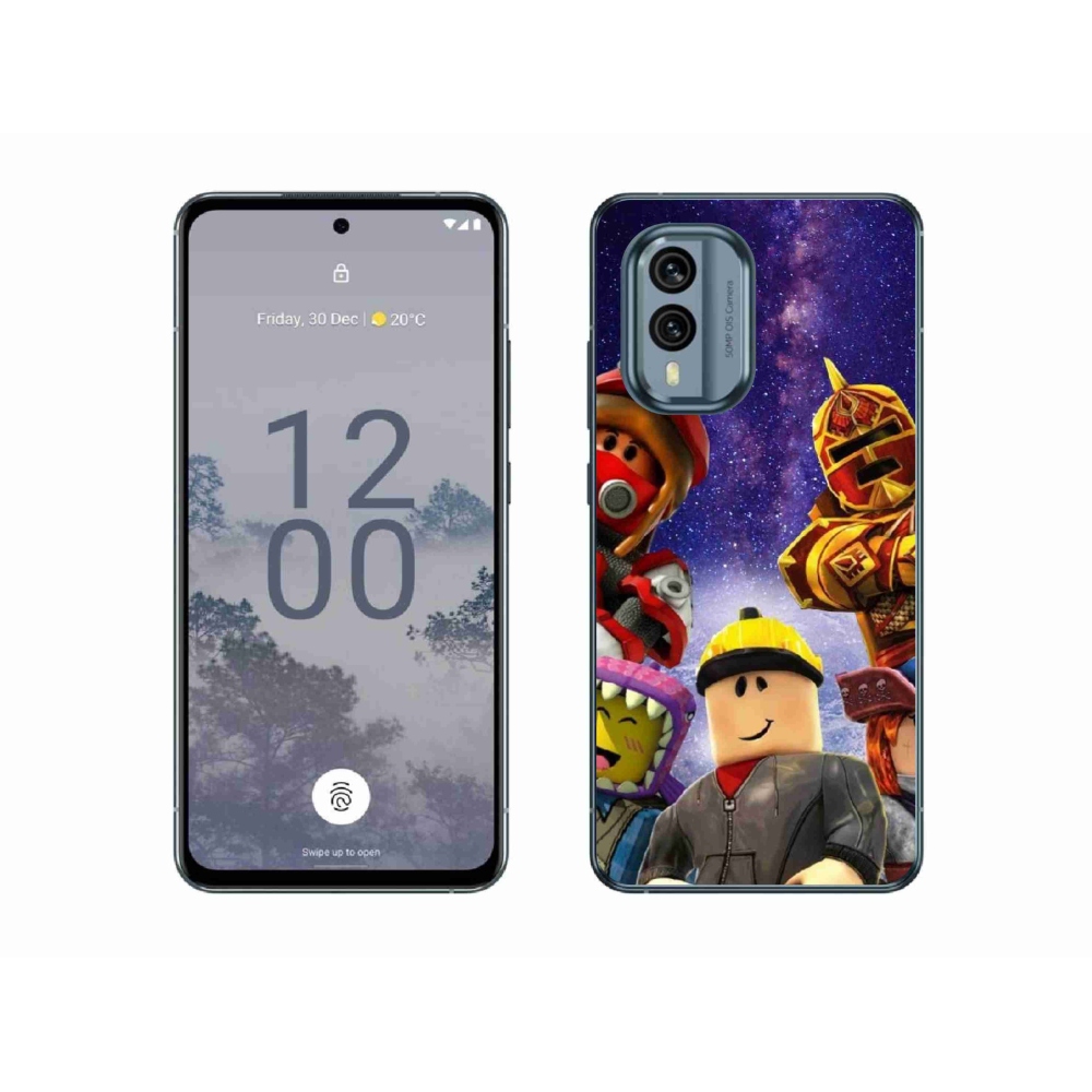 Zselés borítás mmCase a Nokia X30 5G készülékhez - roblox 3
