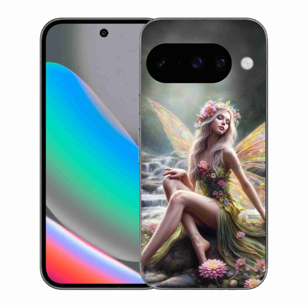 Zselés borítás mmCase a Google Pixel 10 - pillangó nőhöz 1