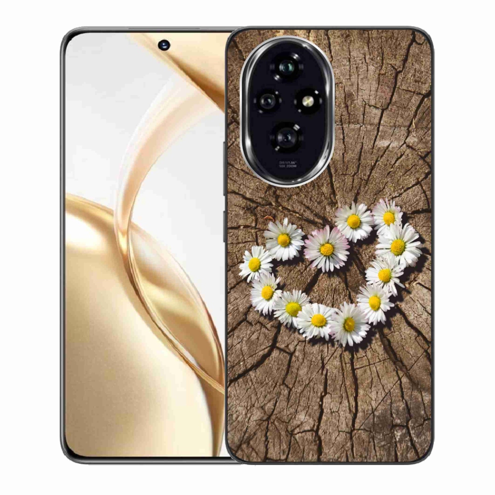 Zselés borítás mmCase a Honor 200 5G készülékhez - Százszorszép szív