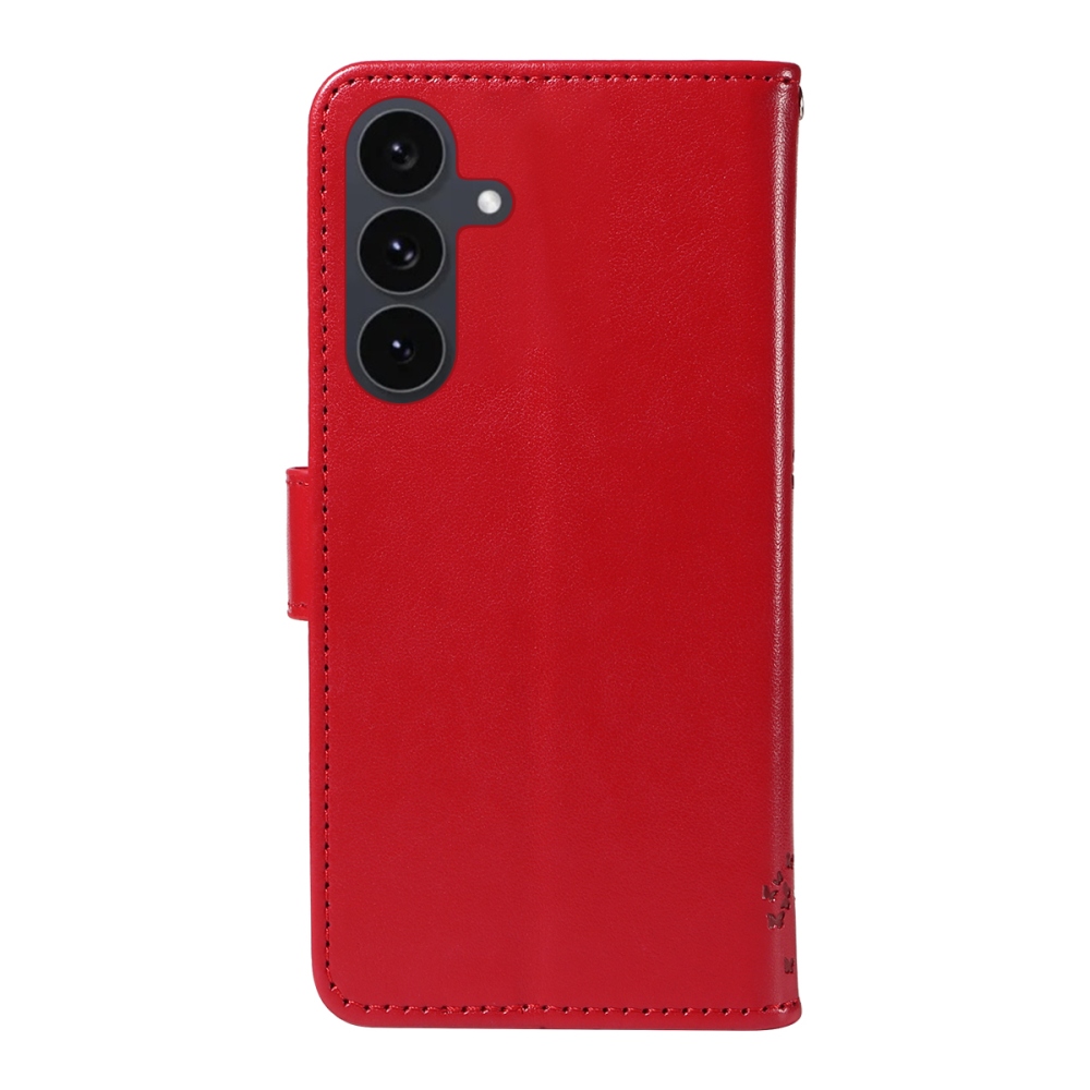 Fák könyve tok Samsung Galaxy S25 FE - piros