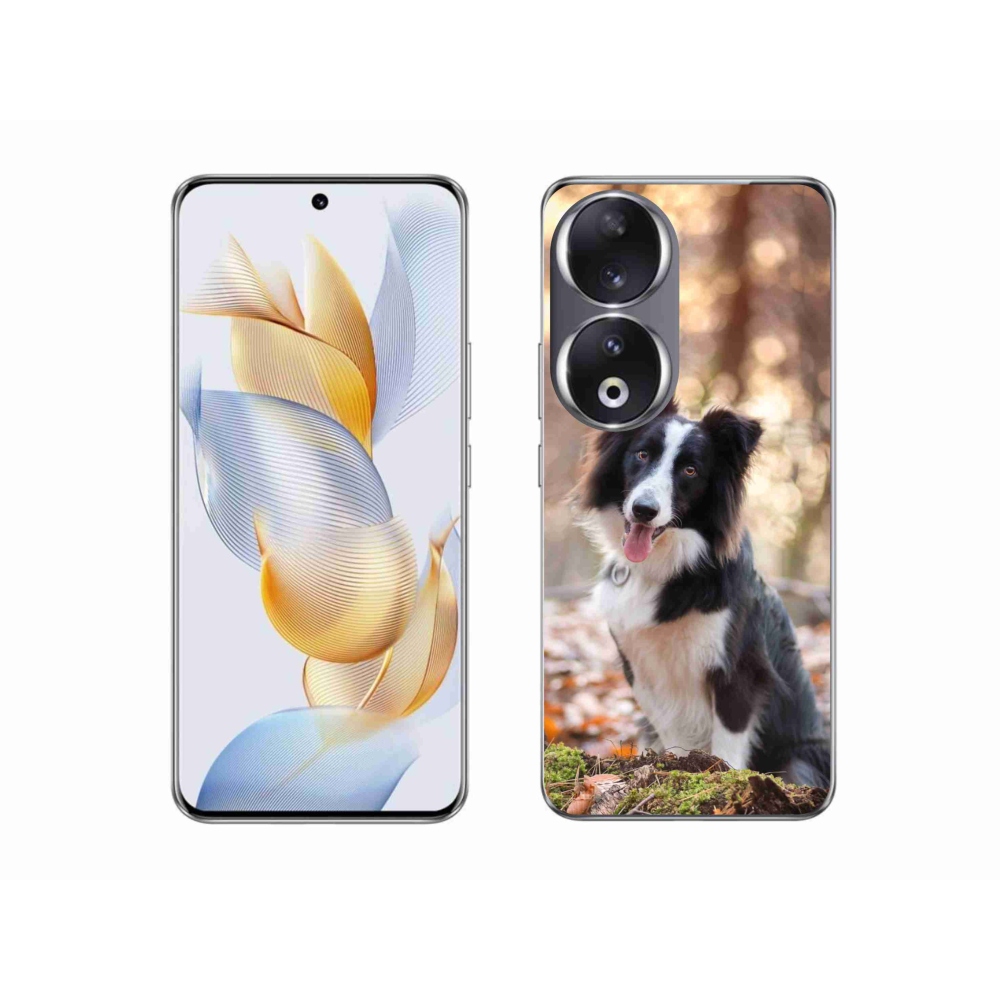 Gél tok mmCase for Honor 90 - border collie 1