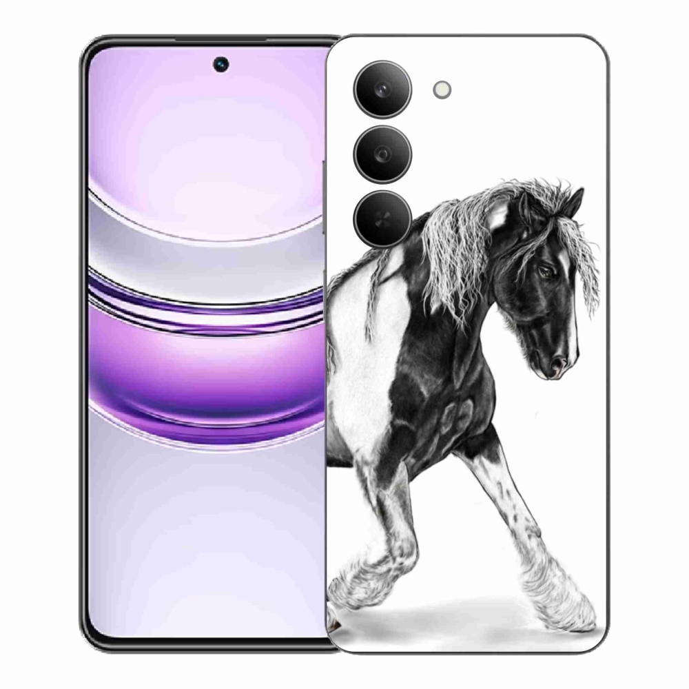 Zselés borítás mmCase a Realme 14x 5G készülékhez - ló