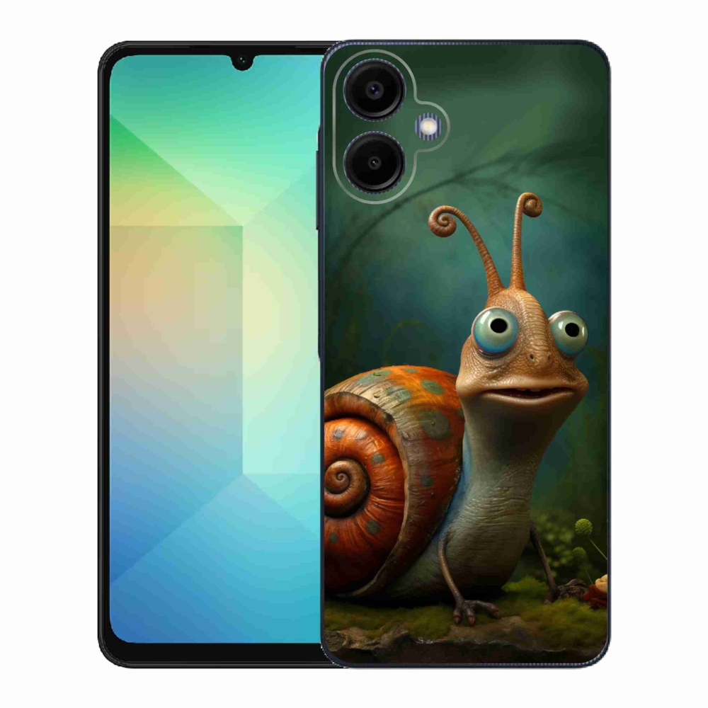 Gél védőburkolat mmCase Samsung Galaxy A06 4G - csiga