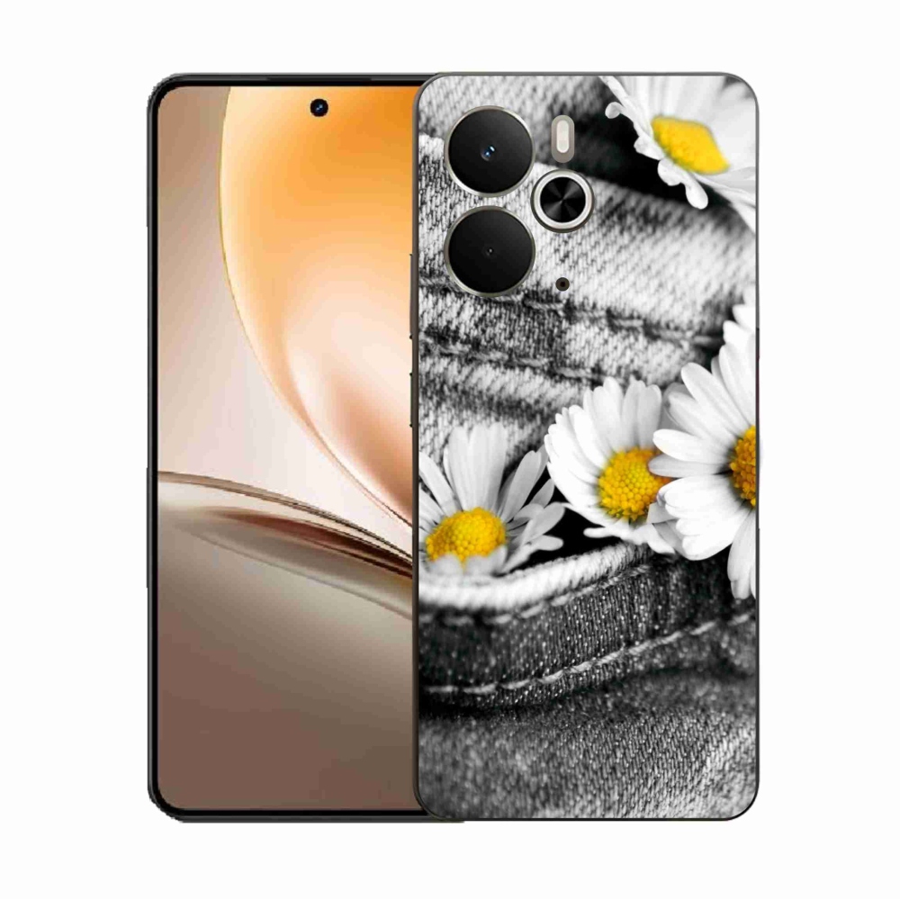 Gél borítás mmCase a Realme 14 5G/14T 5G készülékhez - margaréták