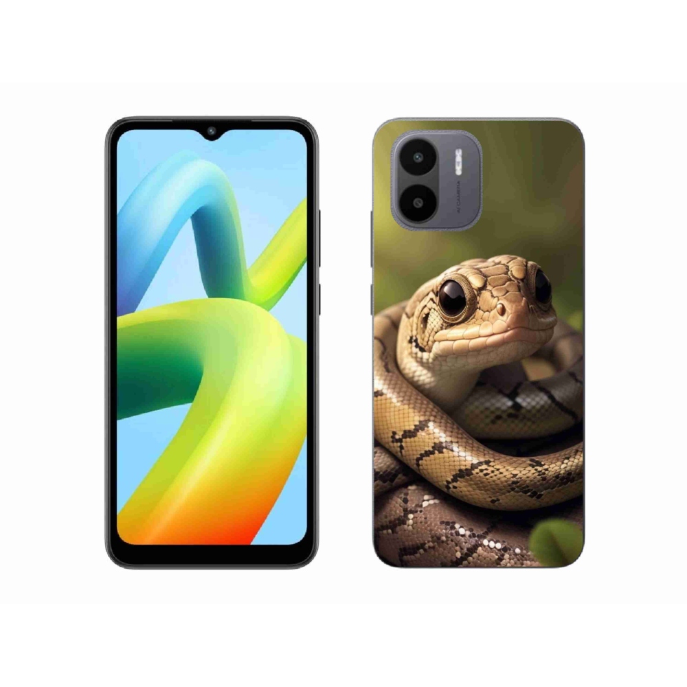 Gél borítás mmCase a Xiaomi Redmi A1/Redmi A2 - kígyó 1