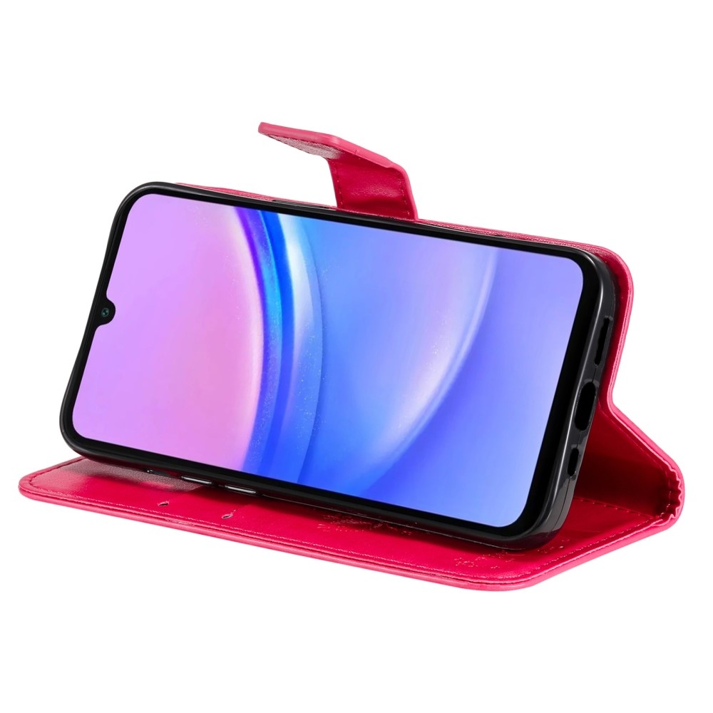 Fák könyv tok Samsung Galaxy A16 4G/5G/A26 5G - rózsa