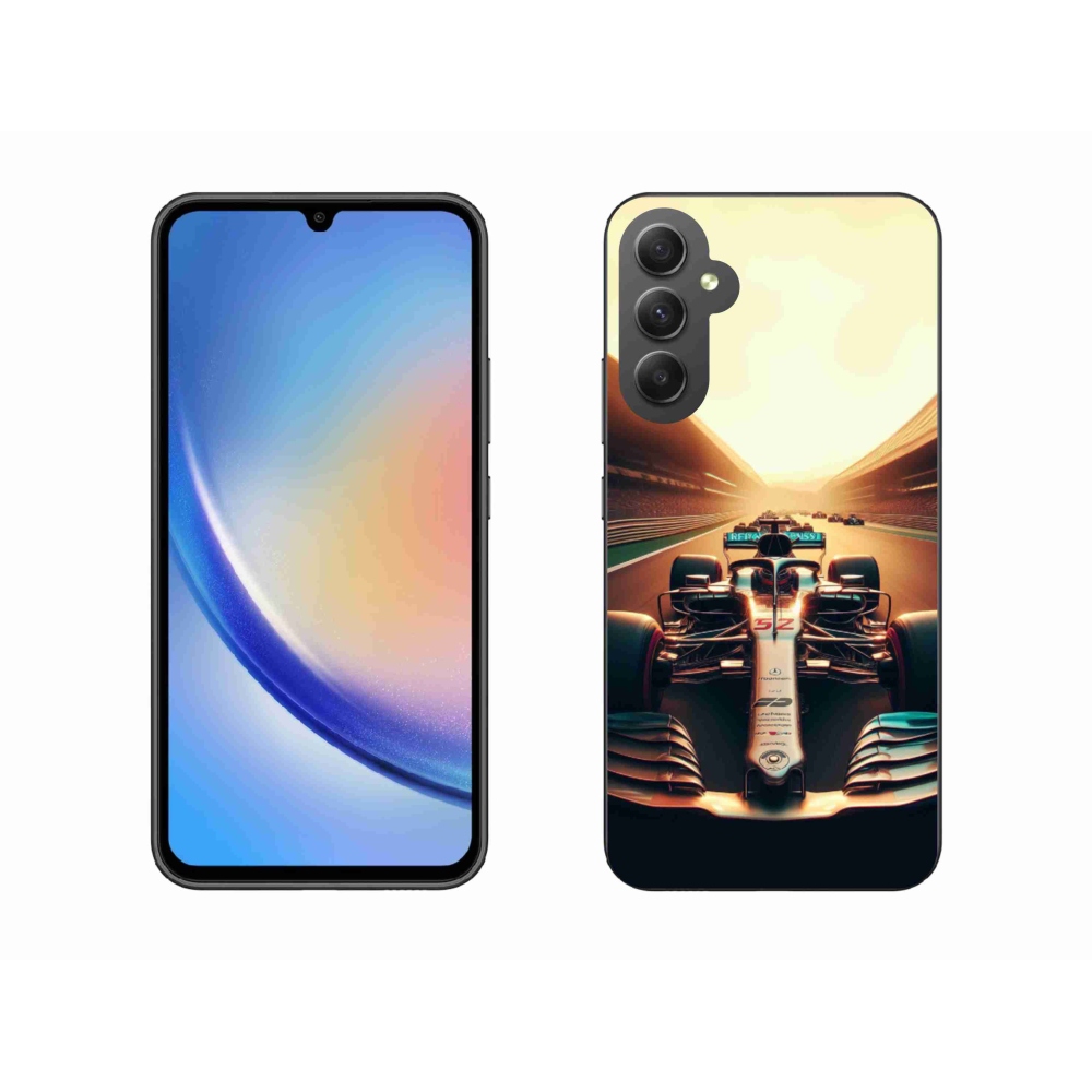 Zselés borítás mmCase Samsung Galaxy A34 5G - formula 1