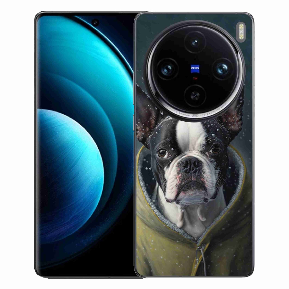 Zselés borítás mmCase a Vivo X100 Pro 5G készülékhez - bulldog