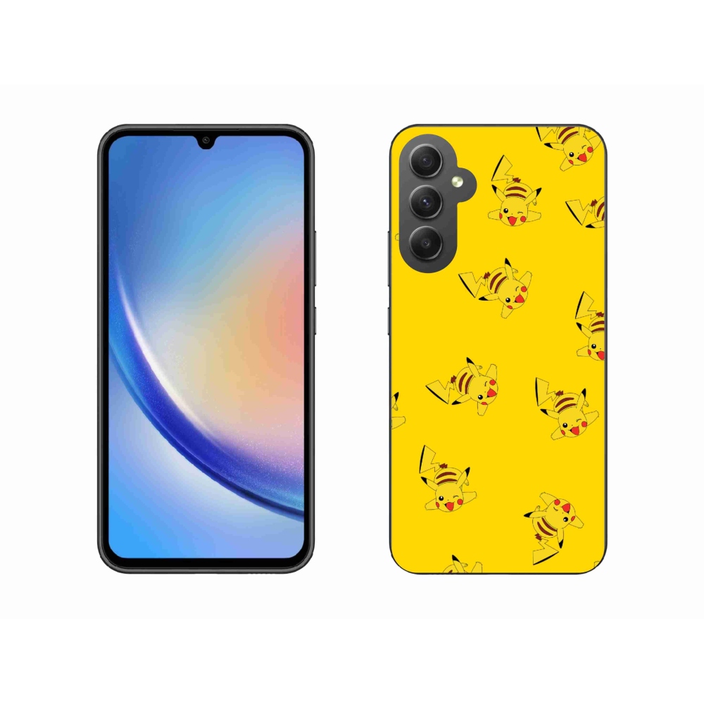 Gél védőhuzat mmCase Samsung Galaxy A34 5G - pikachu