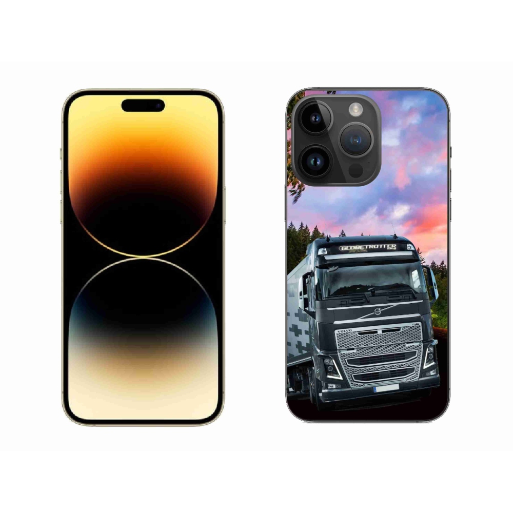 Zselés borítás mmCase iPhone 14 Pro Max készülékhez - teherautó 2