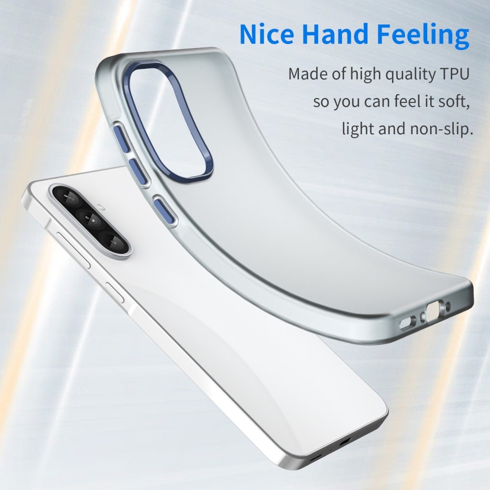 Candys matt zselés tok Samsung Galaxy A36 5G/A56 5G - sötétkék színben